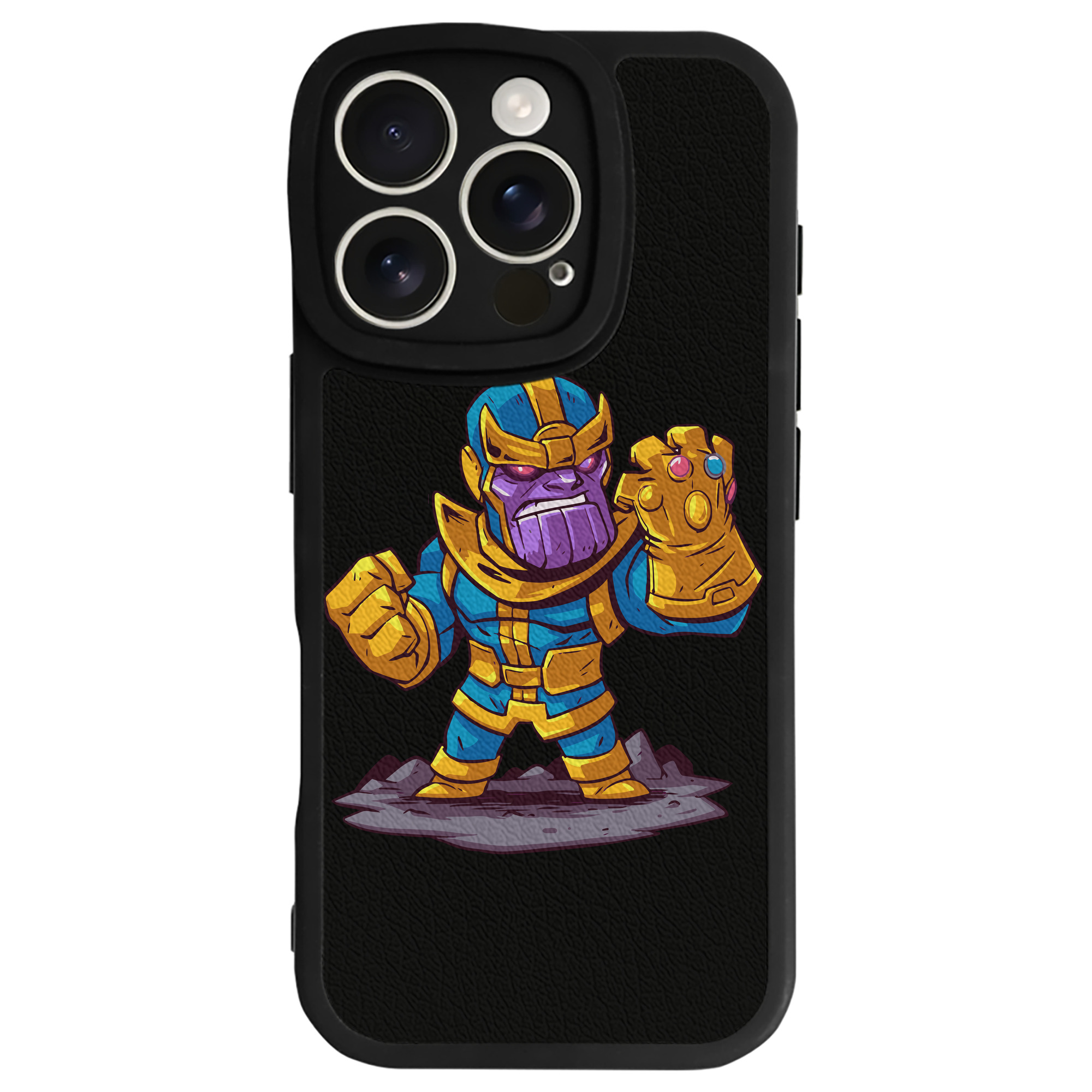 （画像用） アベンジャーズ The Avengers 【iPhone 16シリーズ対応】シリコンスマホケース（レザー調） 材質：シリコン